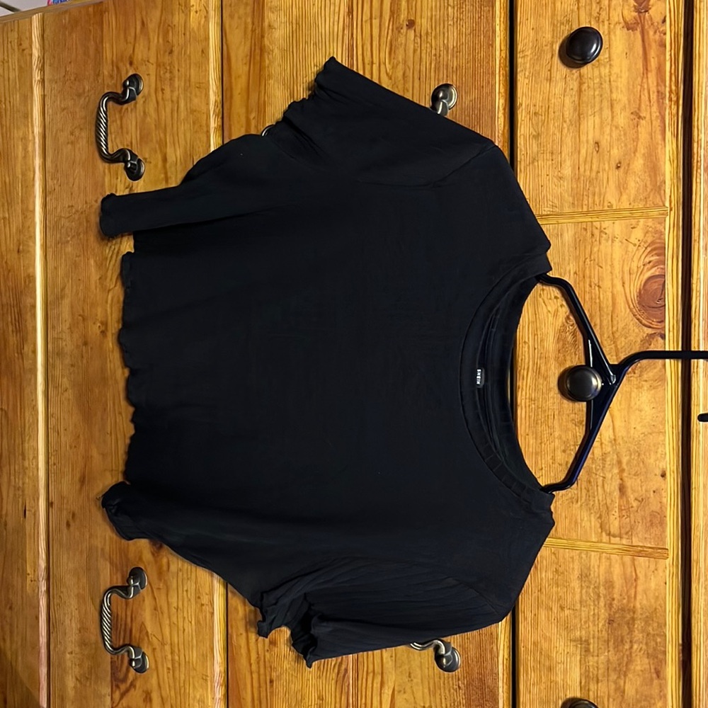 Black Crop Top